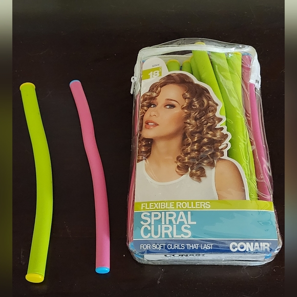 Conair Spiral Curls Flexible Rollers - set of 18 - Picture 5 of 5